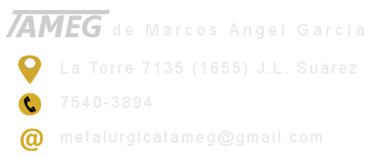 La Torre 7135, José Suárez, Buenos Aires, Argentina. Tel: (011) 7540-3894 Cel: (15) 5153-5345